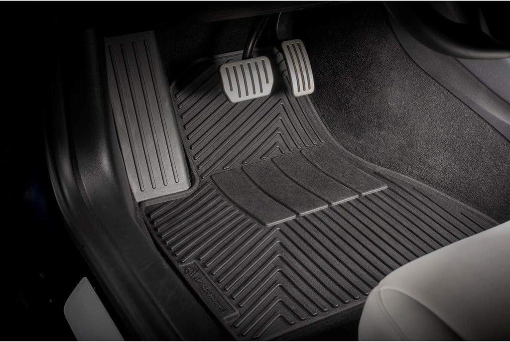 Custom Fit All Weather Floor Mats 4pcs Black Z652