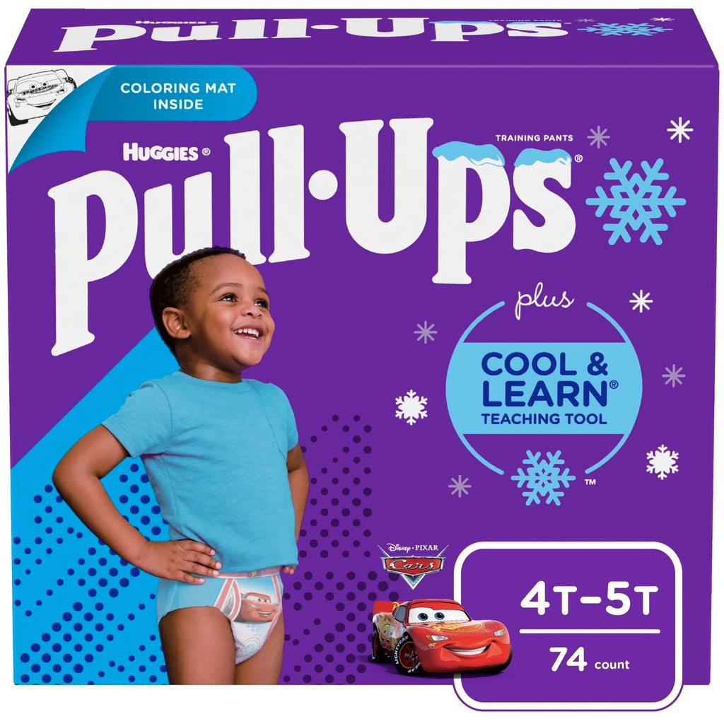 Pull-Ups Boys' Cool & Learn Training Pants, 4T-5T, 74 Ct A655662