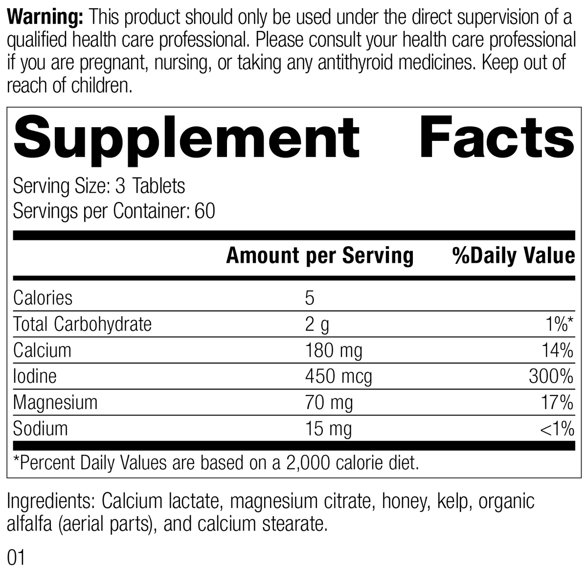 180 Tablets T16163
