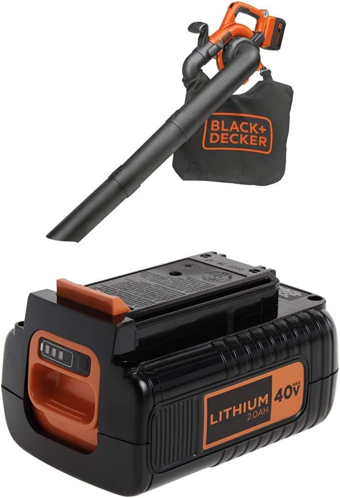 Cordless Leaf Blower Vacuum Kit E4116