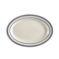 Blue Line Rolled Edge Oval Platter 13-1/2in. x 9-1/4in. D375775