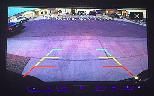 Backup Camera with Tailgate Handle for Universal Monitors RCA Black N5787