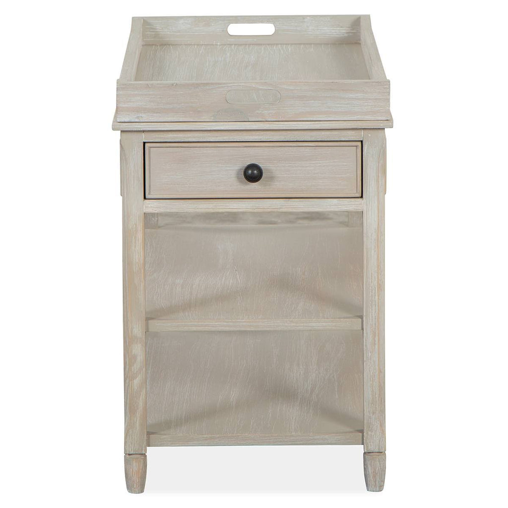 Swiss Latte Chairside End Table V149