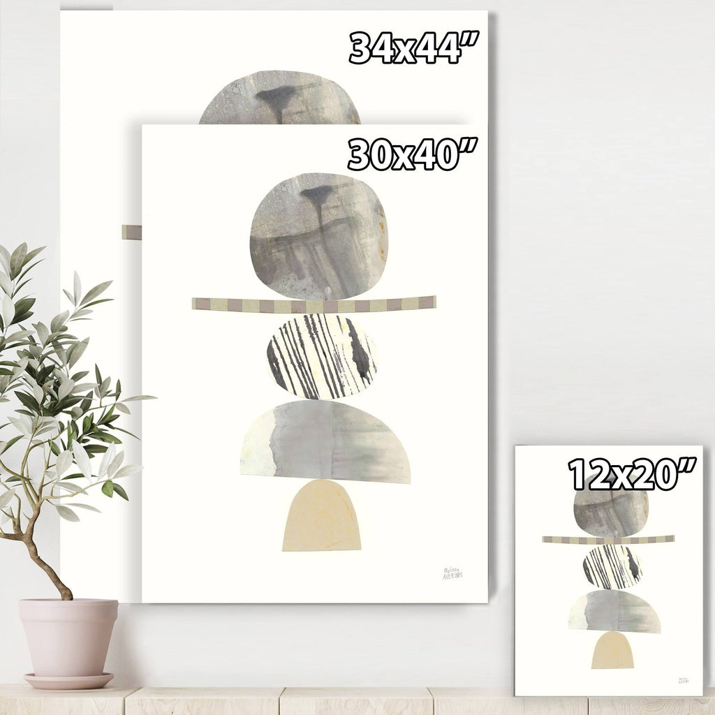 Grey Shabby Chic Canvas Art R62448