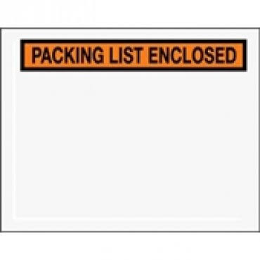 7 x 5 1/2x22 Panel Face Packing List Envelope (1000/Case) T7417