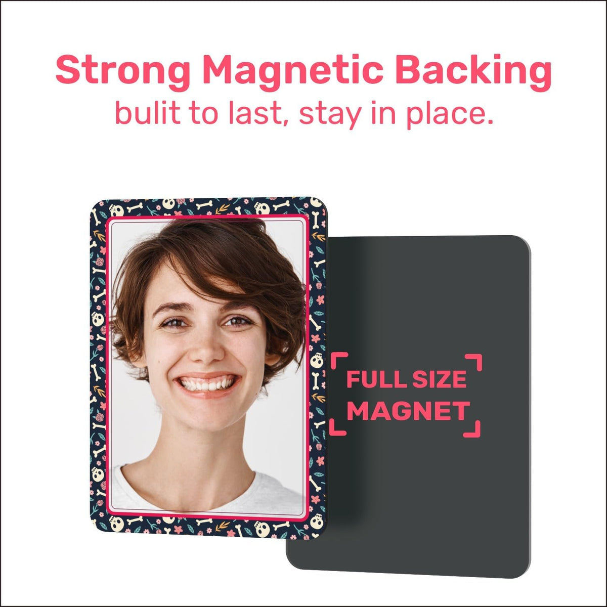 Magnetic Mirrors for Locker, 5 inch x 7 inch, 2 Pack L60359