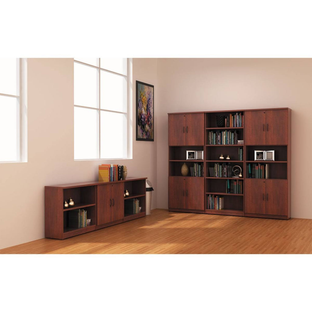 Six-Shelf Espresso Bookcase F263