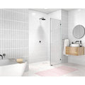 78x22 Frameless Shower Door Oil Rubbed Bronze F9181