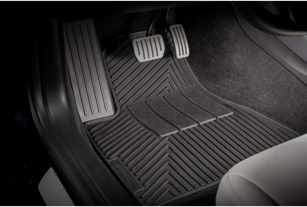 Custom Fit All Weather Floor Mats 4pcs Black Z652