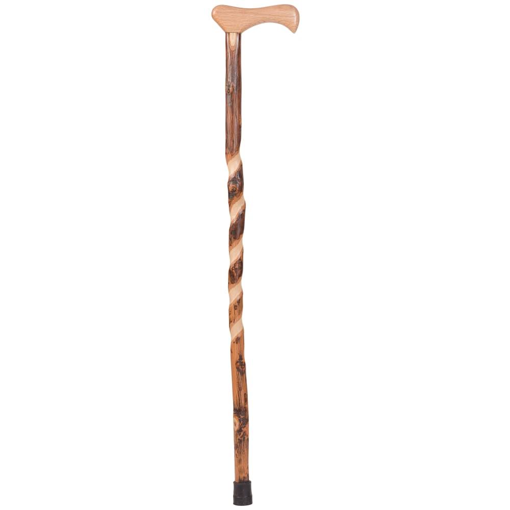 40x22 Twisted Hickory Walking Cane G48134