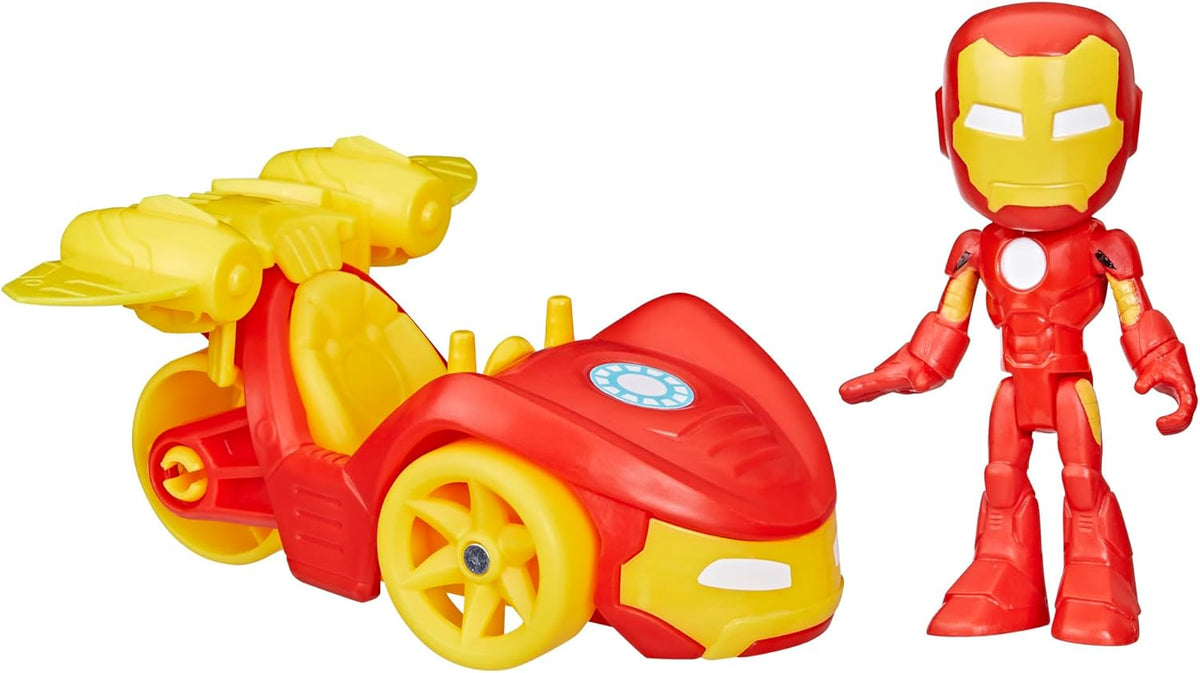Iron Racer Set Action Figure with Vehicle and Accessory G6984