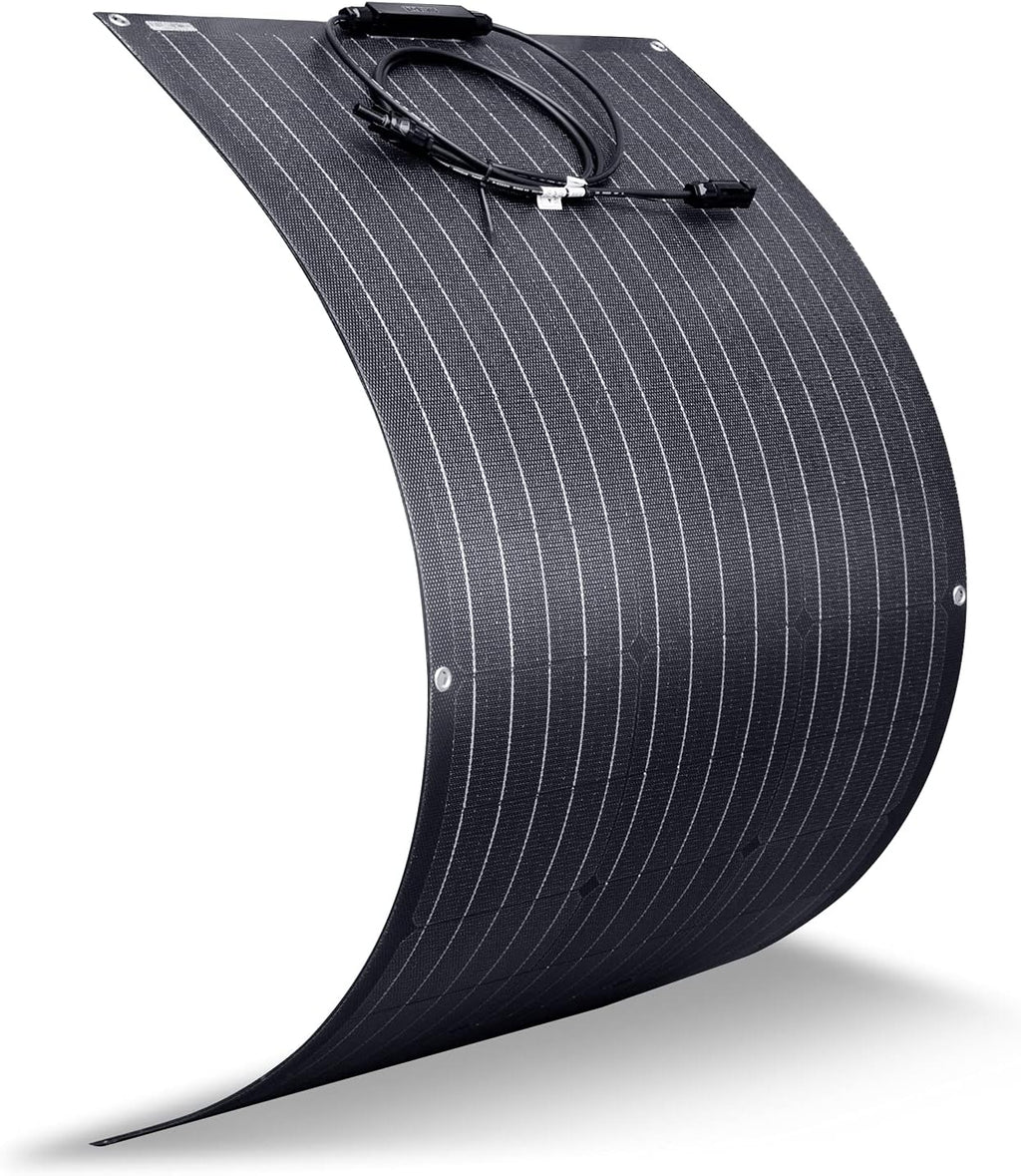 ETFE Monocrystalline Flexible Solar Panel 100W 12V Bendable X4119