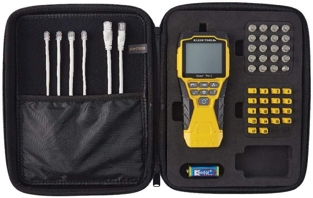 Cable Tester with Remote, Voice Data Video Cables N3142