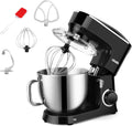 7.4QT 660W White Electric Stand Mixer with Dough Hook, Mixing Beater, Whisk, Splash Guard R148