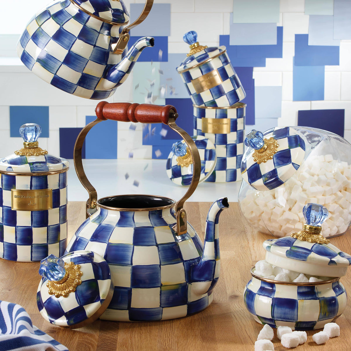 Royal Check Canister X784581