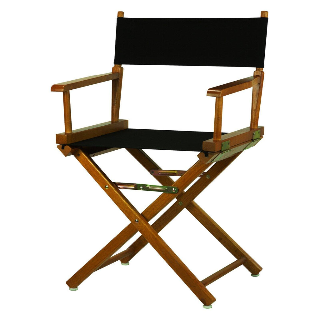 Director's Chair Honey Oak Frame Black Canvas K623