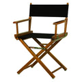 Director's Chair Honey Oak Frame Black Canvas K623