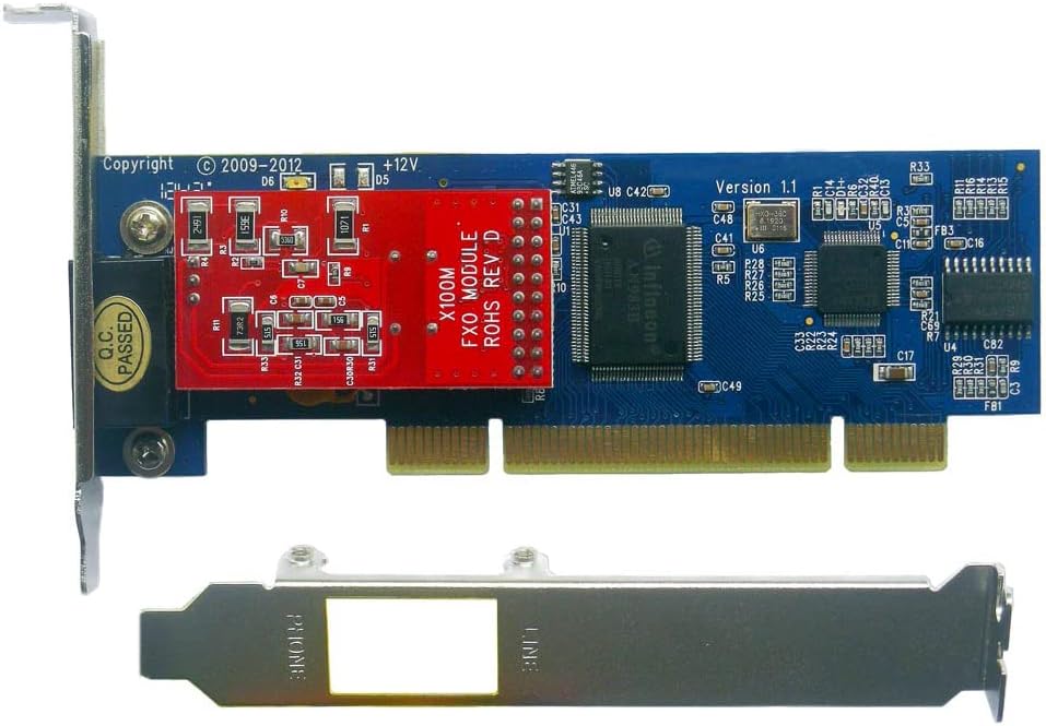 FXO Card with 1 FXO Port PCI Slot U96198