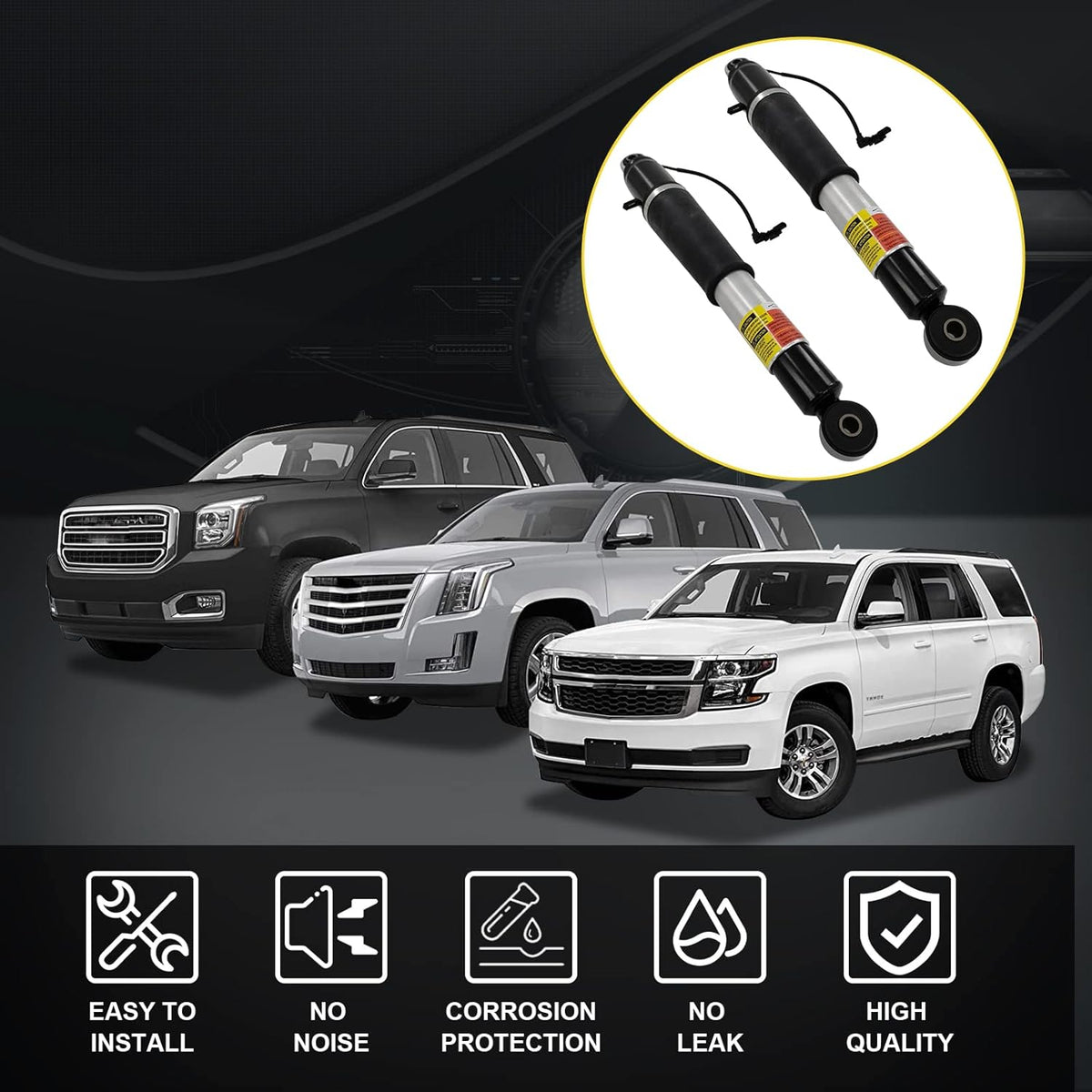 Rear Air Strut Shock Absorbers E3362