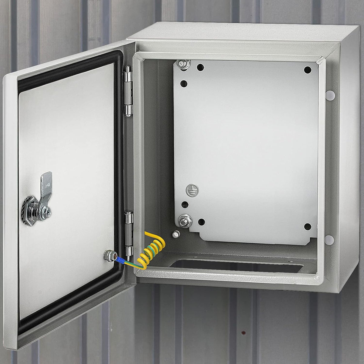NEMA 4X Steel Electrical Enclosure 12'' x 10'' x 6'' Z5292