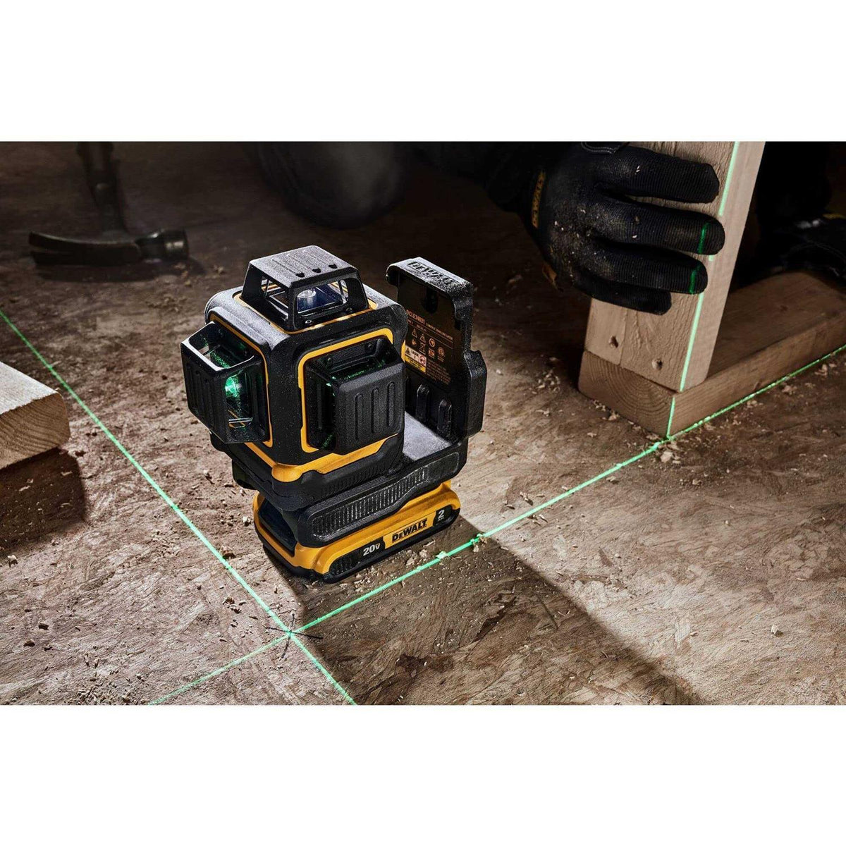 20V 3x360 Green Line Laser V779204