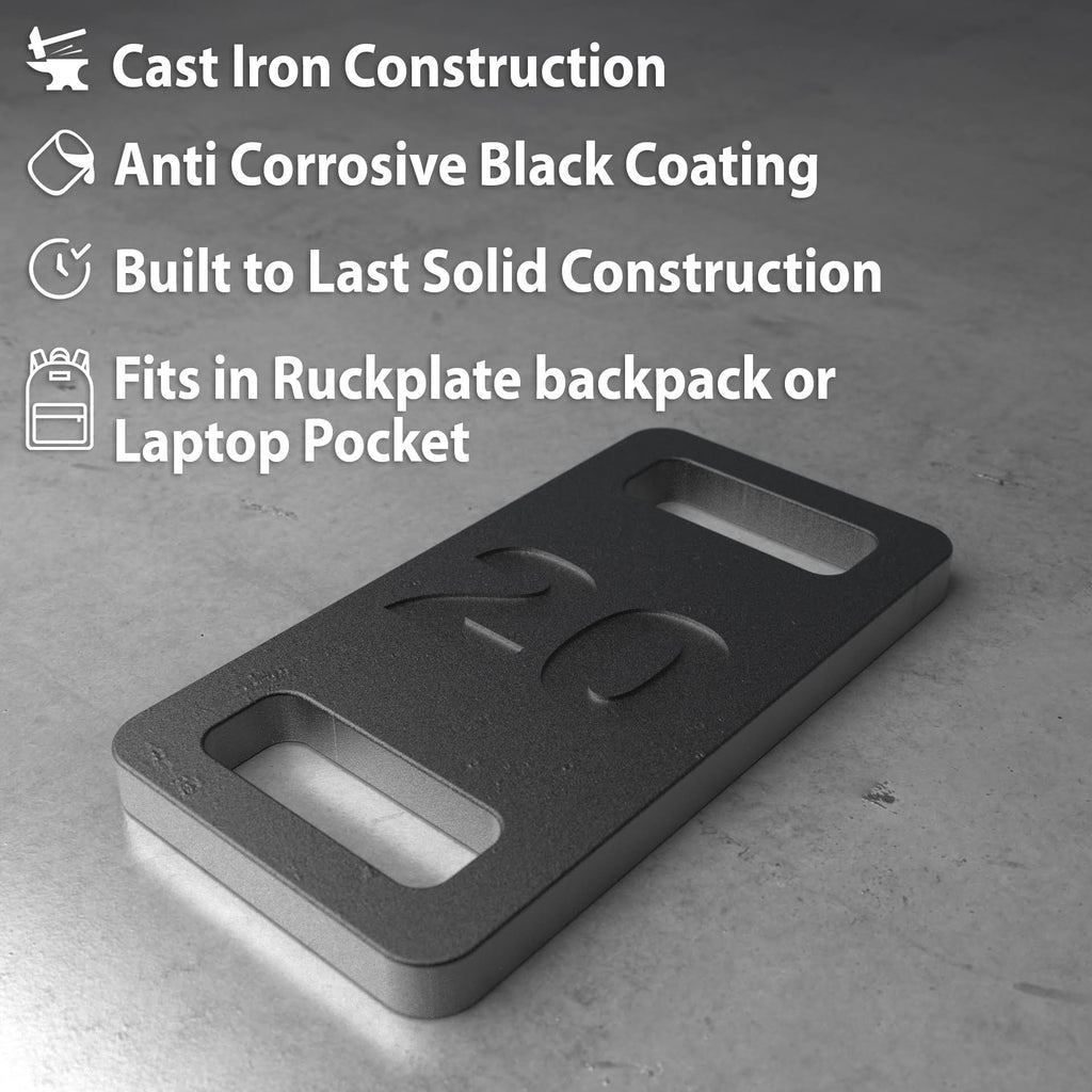 Cast Iron 20lb Ruck Plate W601926