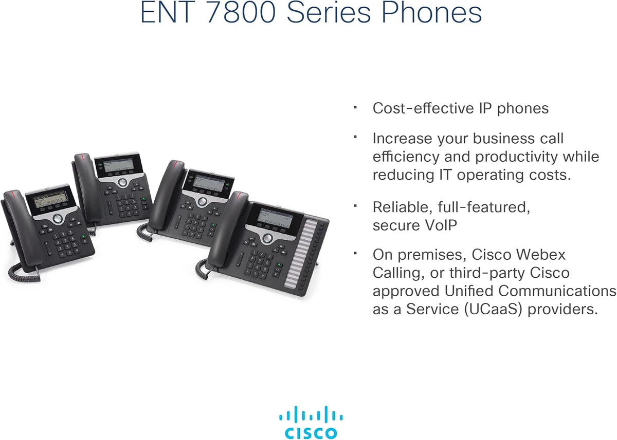 IP Business Phone with 3.5-inch Grayscale Display N860526