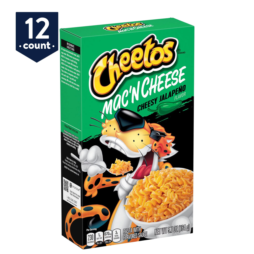 Cheesy Jalapeno Mac 'N Cheese, 5.7 oz Boxes, 12 Ct X75761