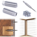 20 Pack 3/16 Invisible Cable Railing Kit T316 Stainless Steel I7725