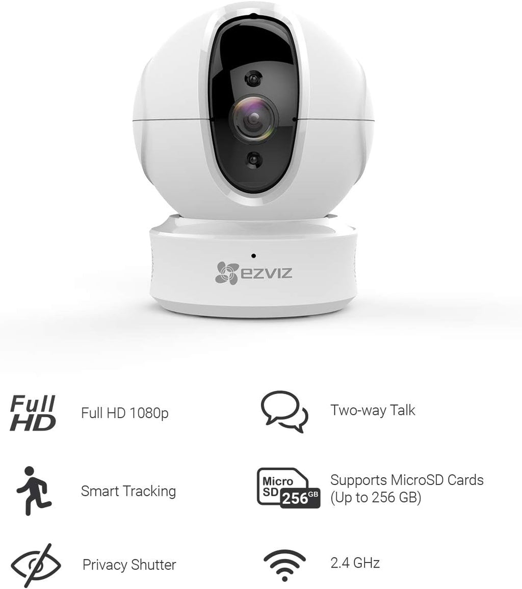 1080p Pan Tilt Security Camera 2 Pack I32608