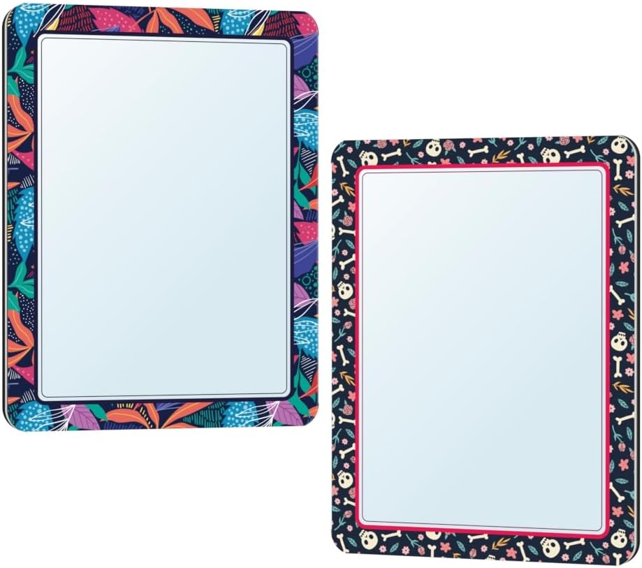 Magnetic Mirrors for Locker, 5 inch x 7 inch, 2 Pack L60359