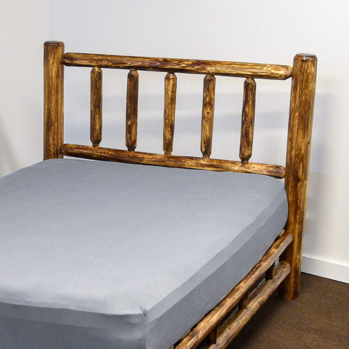 Queen Solid Wood Platform Bed X36645
