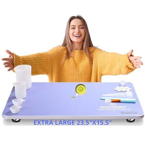 Extra Large Adjustable Leveling Table for Epoxy Resin (Blue) M286