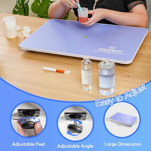 Extra Large Adjustable Leveling Table for Epoxy Resin (Blue) M286