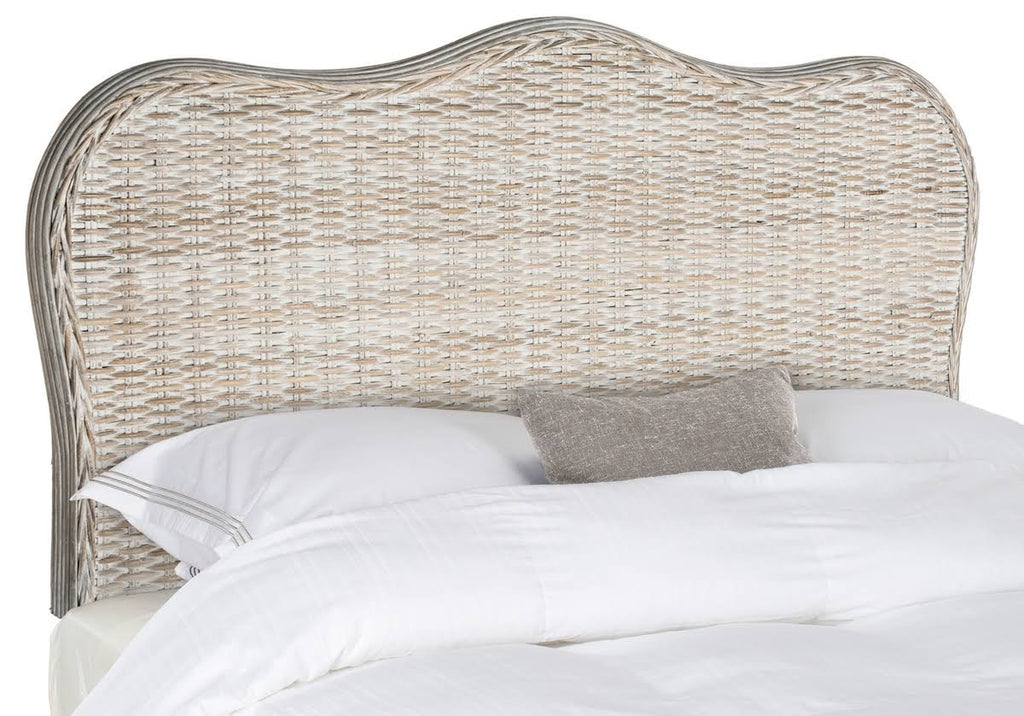White Washed Headboard (Full) J55704