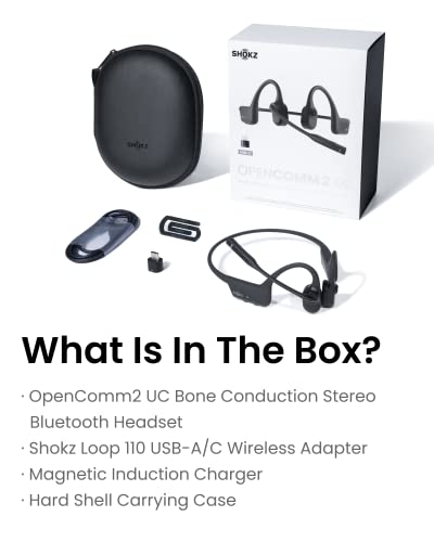 Bone Conduction Bluetooth Stereo Computer Headset with Boom Mic Y84338