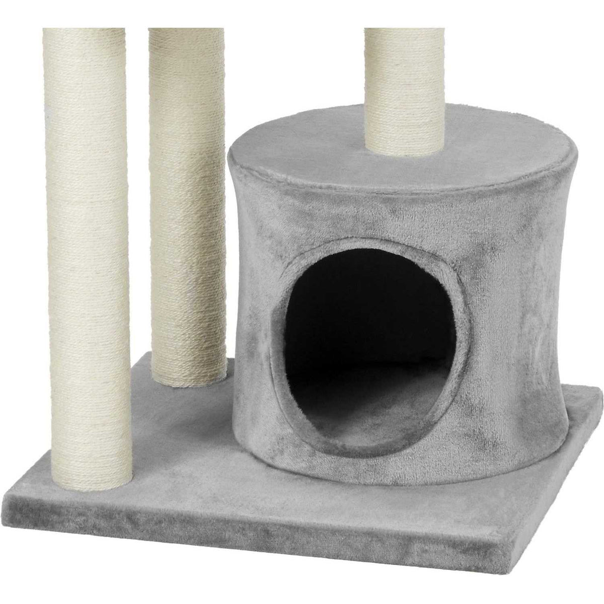 42-in Heavy Duty Faux Fur Cat Tree Condo R50878