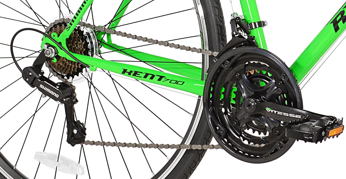 Black Green 700c Road Bike R507