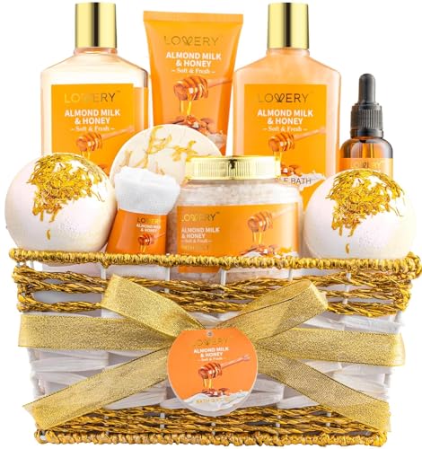 10 Pc Almond Milk & Honey Beauty & Personal Care Set U3330