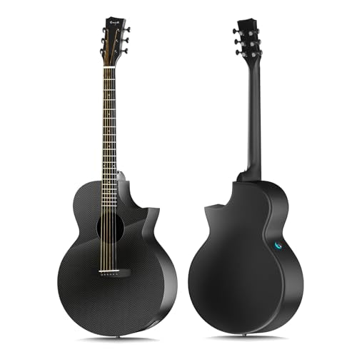 Carbon Fiber Acoustic Electric Guitar, 41-Inch Full Size N531