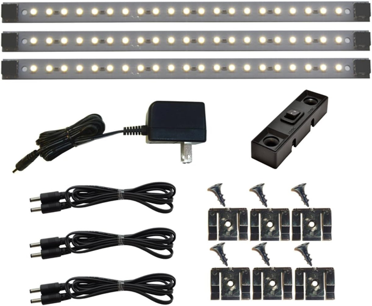 Warm White Under Cabinet Lighting 12 Panels Z331