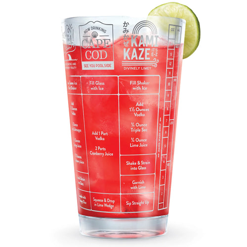16 oz. Glass Cocktail Recipes G9154