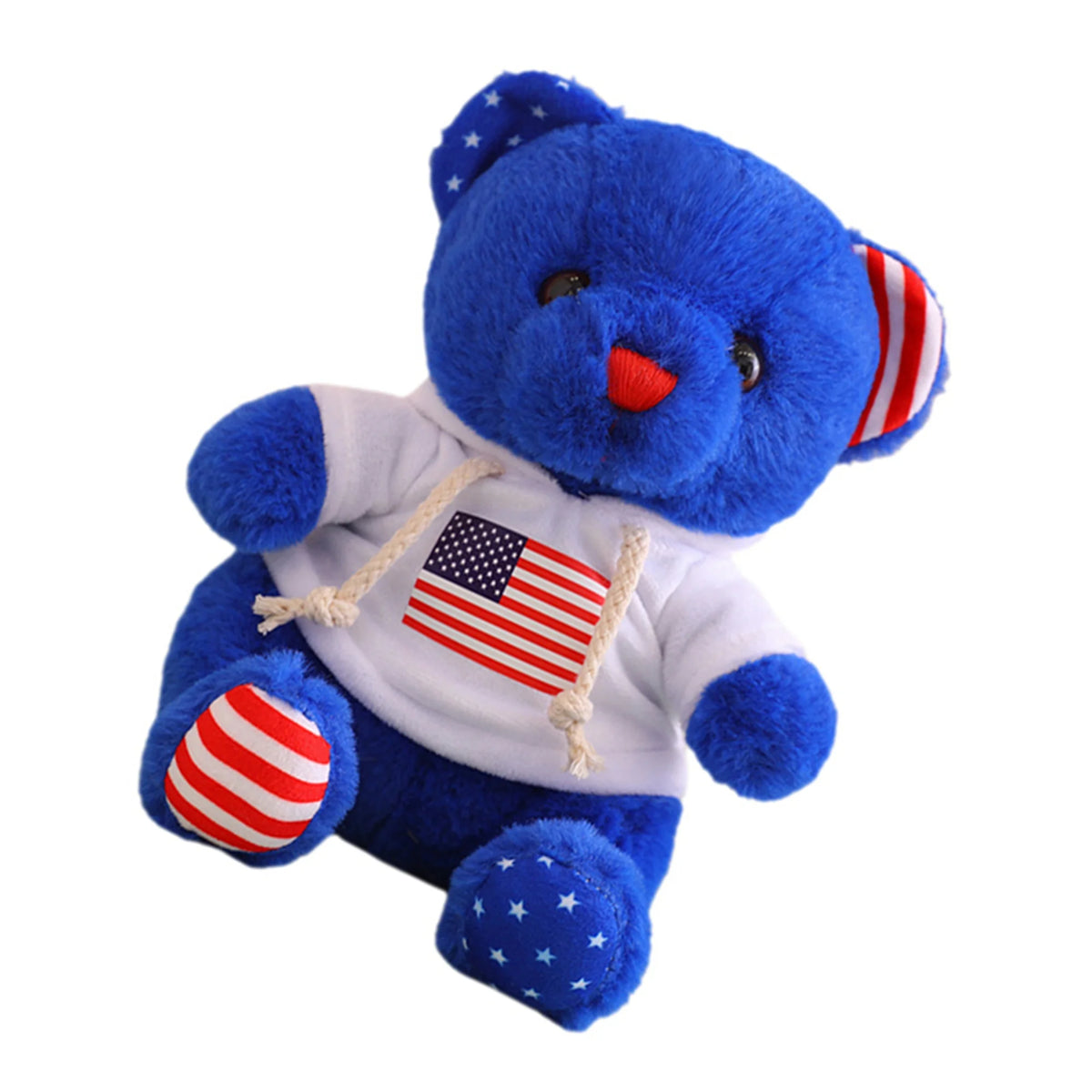 Patriotic Bear Plush Toy 10inch Teddy Bear Stuffed Animal D652