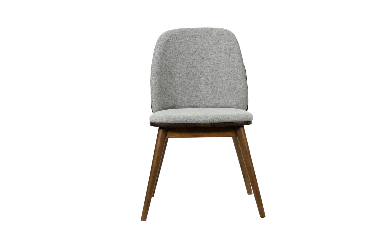 Mid Century Modern Solid Wood Side Chairs (Set of 2) J870697