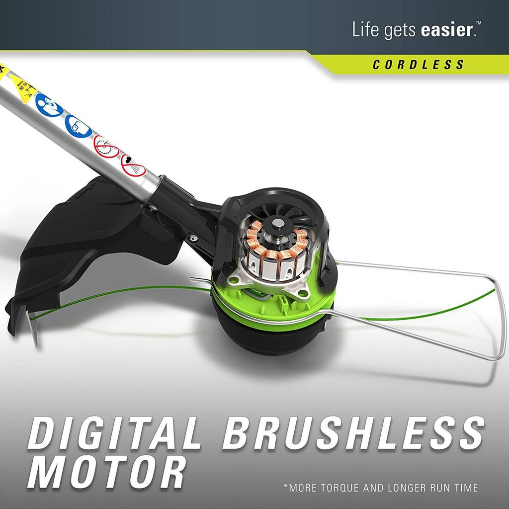 80V Cordless String Trimmer and Blower Combo K4148