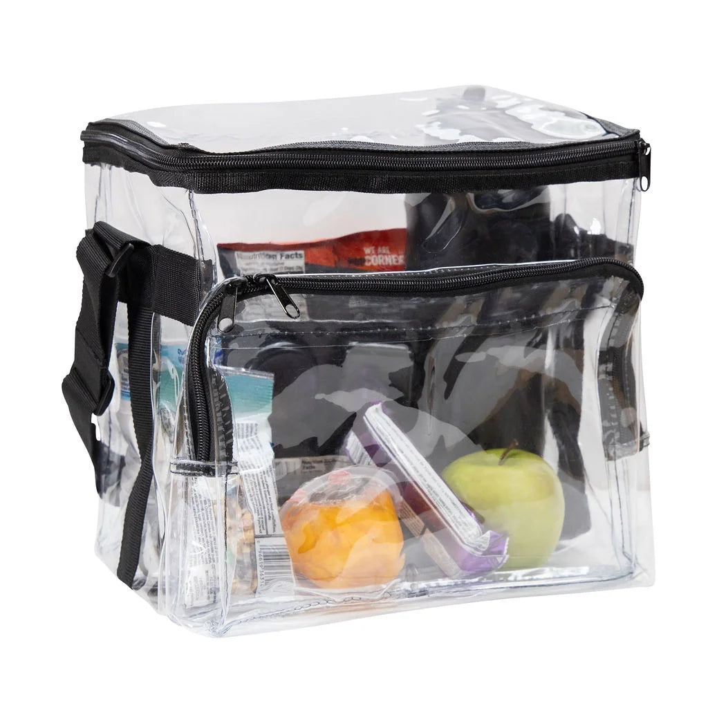 Clear Lunch Bag with Adjustable Straps I7544