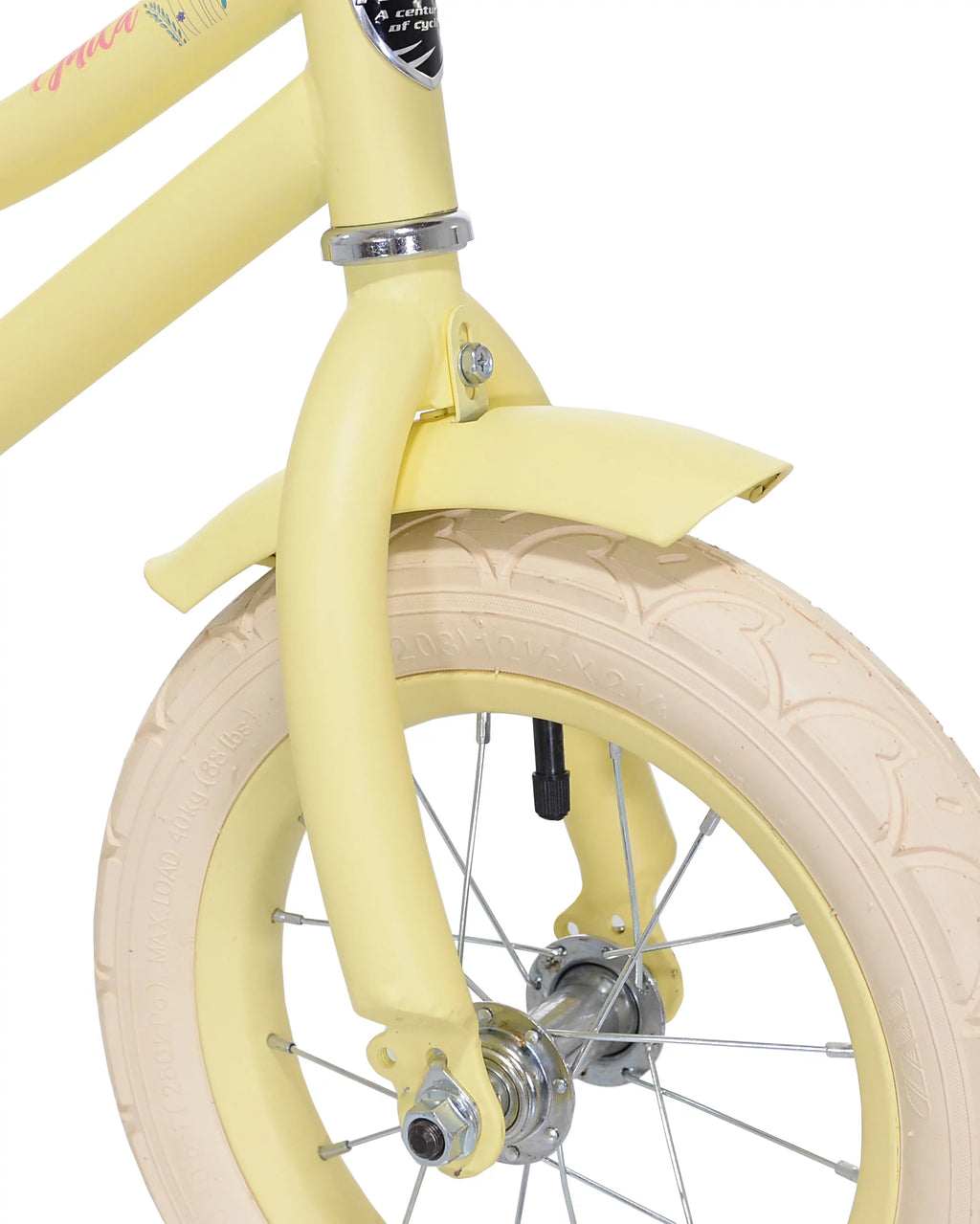 12 in. Pink Child Bicycle with Front Basket I18907