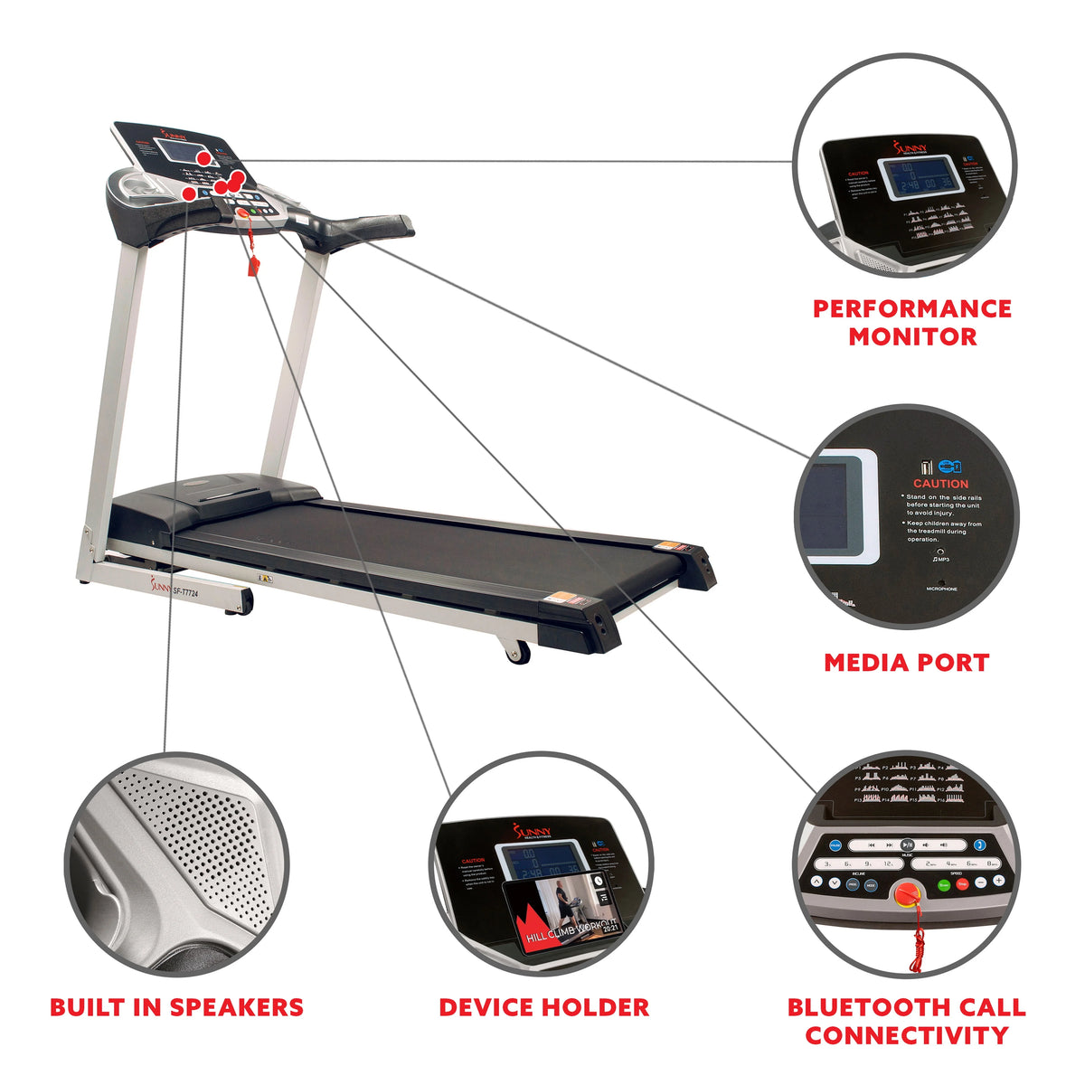 Motorized Incline Treadmill T986