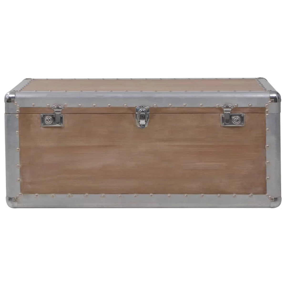 Wooden Fir Storage Chest Trunk Y7660