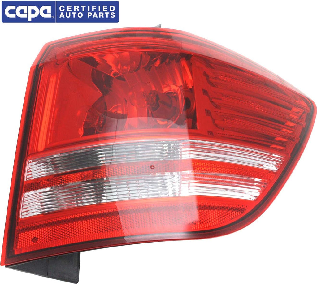 Tail Light Assembly Halogen with Turn Signal Light Bulb Passenger Side I6844